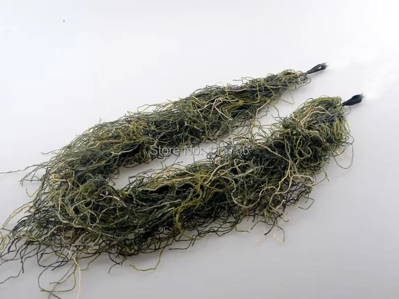 Grass Type Hunting Rifle Wrap Rope Ghillie Suits Stuff Cover For Camouflage Yowie Sniper Paintball Hunt Clothing Parts