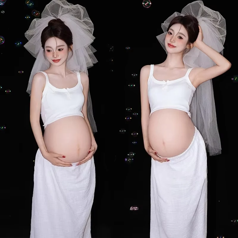 accesorios-de-fotografia-para-mujer-vestidos-de-maternidad-blancos-elegantes-con-velo-conjunto-de-3-piezas-vestido-de-embarazo-para-sesion-de-fotos-en-estudio