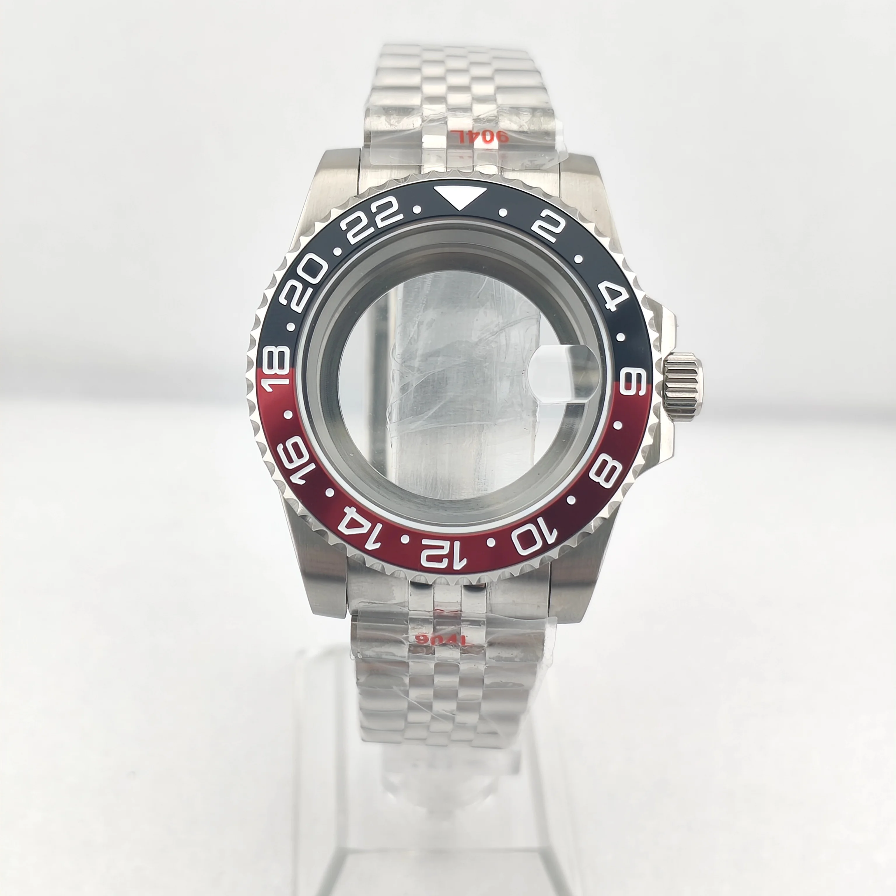 nh34腕時計-nh35腕時計ケース-40mmケース-904lステンレススチール-サファイアガラス-防水ケース-285mm文字盤対応-nh34-nh35ムーブメント対応