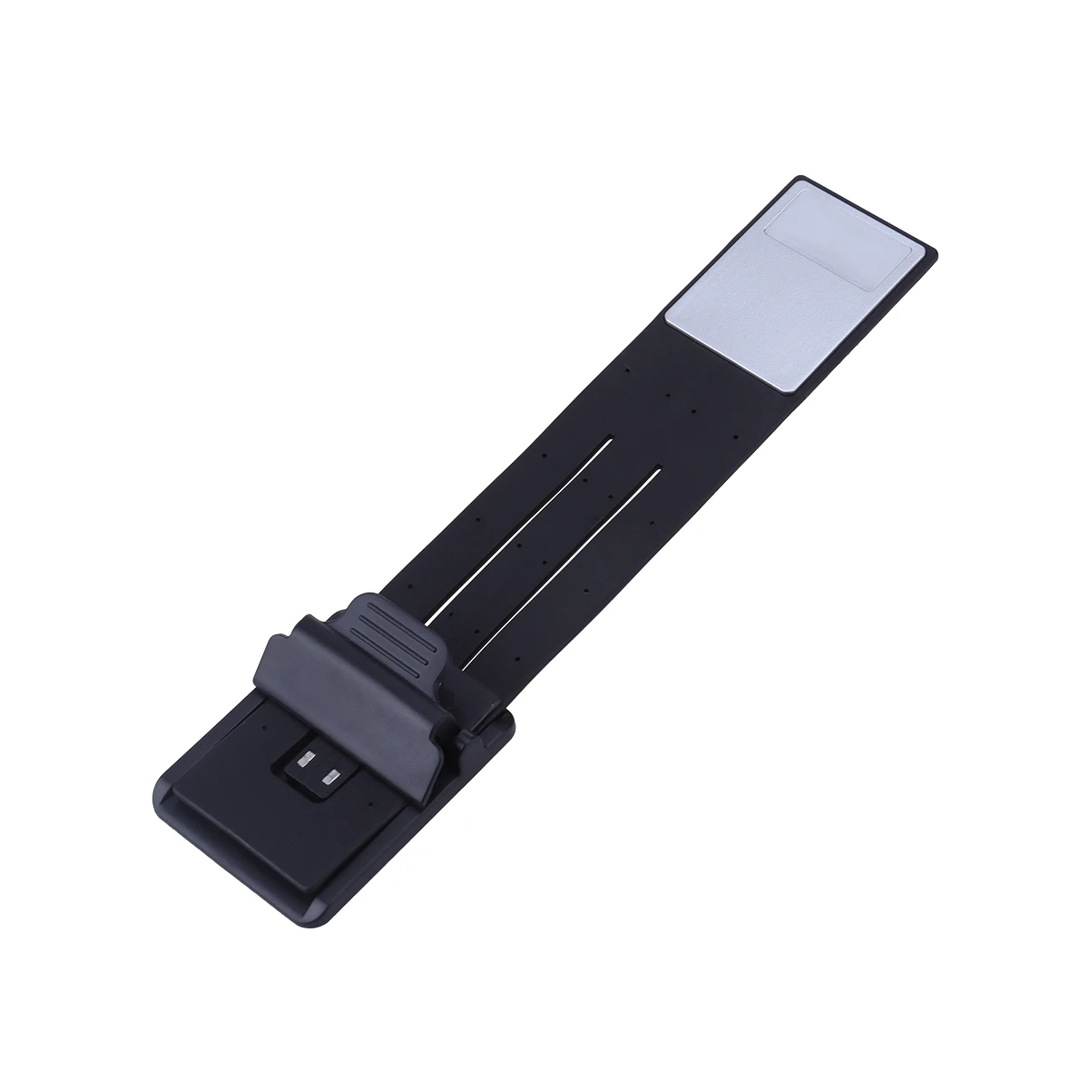 

2pcs USB Clip Reading Light Rechargeable LED Eye-Care Book Light Flexible Clip Reading Lamp In Bed (Black)