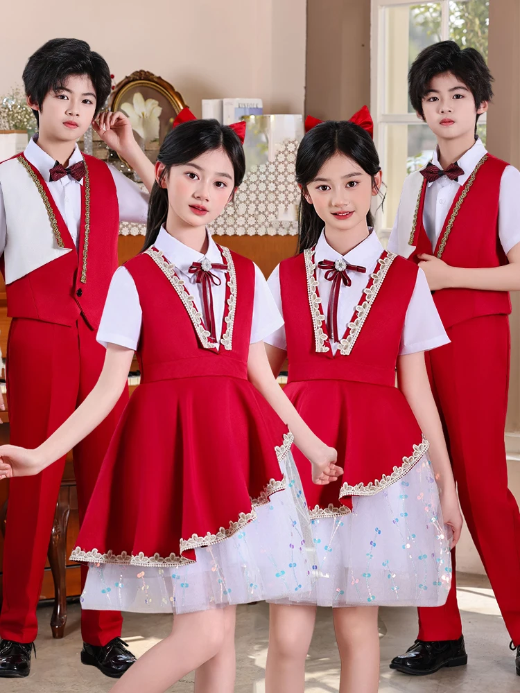 

Детский сценический костюм для начальной школы: для выступлений, декламации стихов, патриотических речей, хоровых выступлений и церемоний