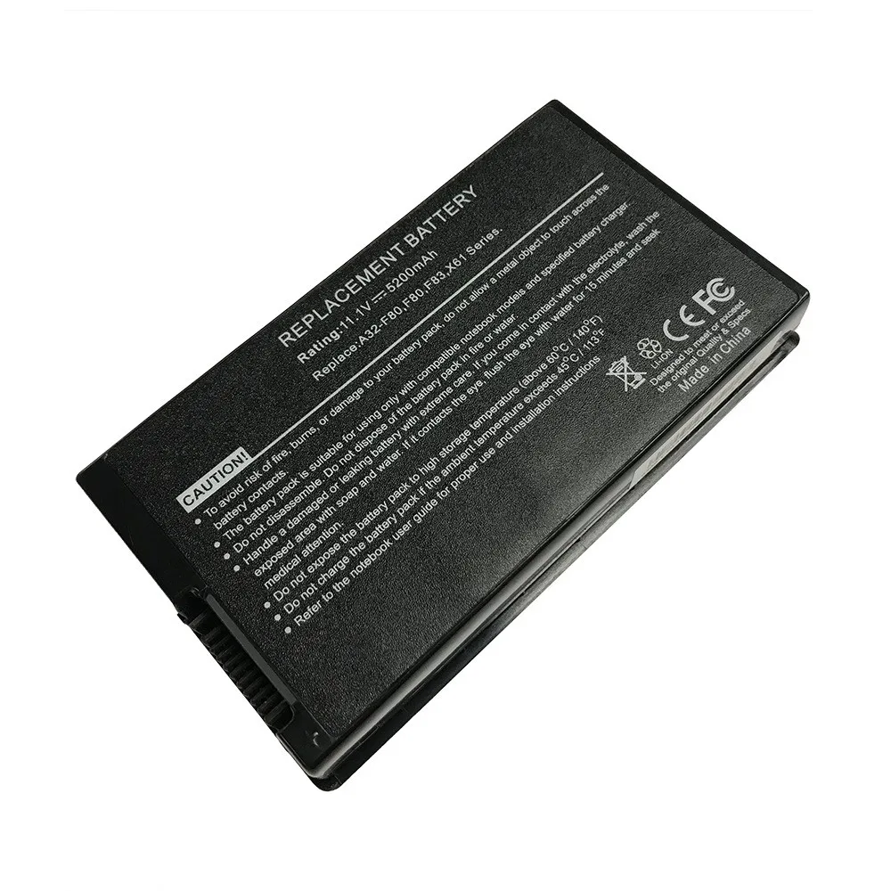 buy more will cheap Applies to A32-F80 F80 F83SE X61 X88V X85S X88S K41V F81S Notebook 11.1V 5200mAh