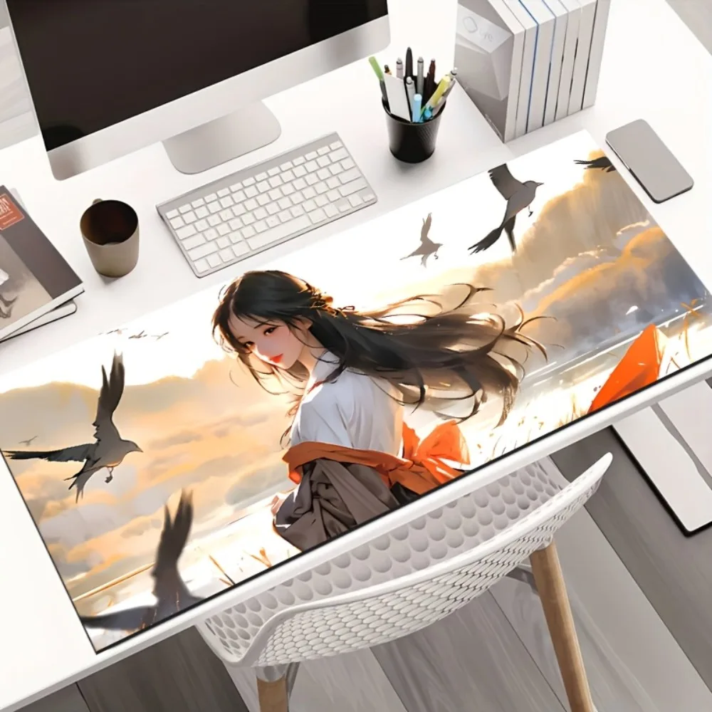 

Diatomaceous Earth Gaming Mouse Pad | Non-slip rubber base, suitable for competitive players, office, study, home decoration