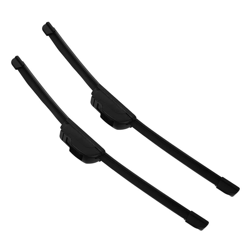 

2Pcs U Shaped No Bone Wipers Silent Wiping Experience Compact Portable Automotive Windshield Wiper Blades Car Wiper