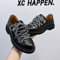 Genuine Leather Shoes For Man Big Size Leather Casual Shoes Fashion Business Oxford Shoes High Quality Designer Work Shoes