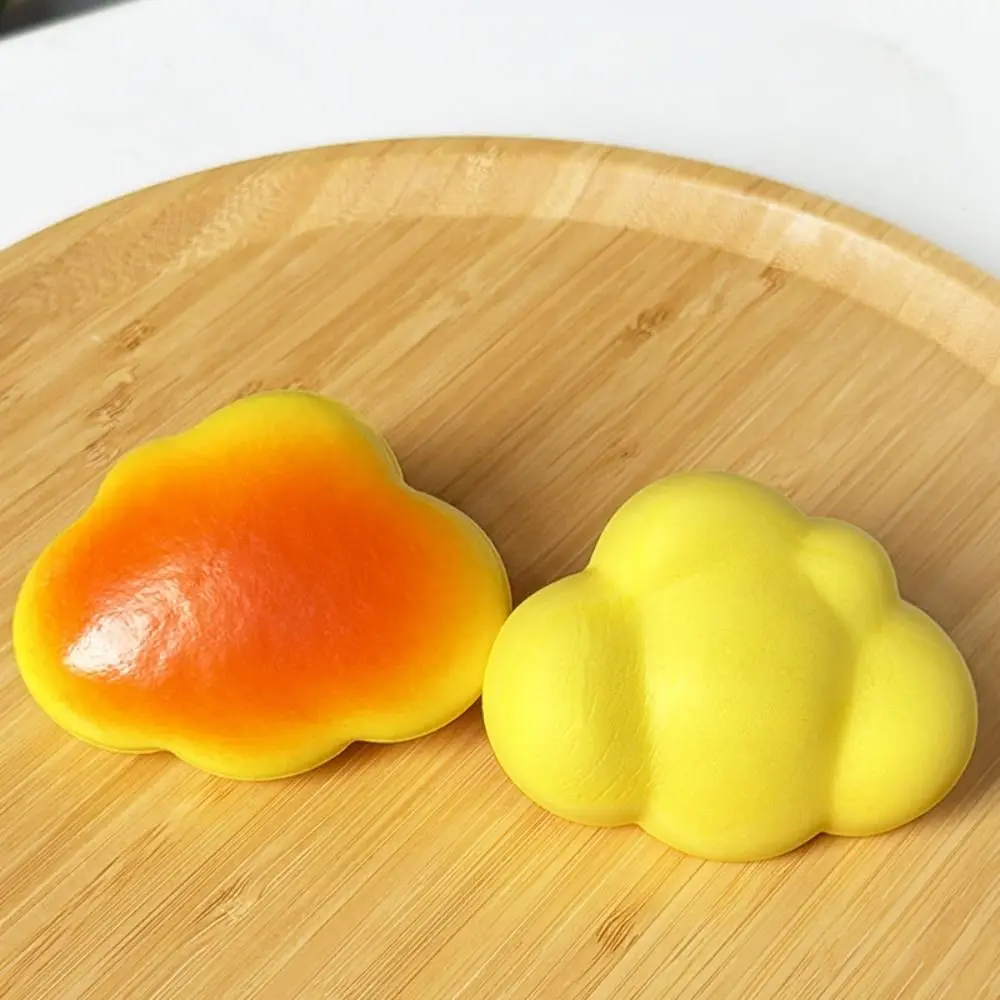 Cat Paw Mini Cat Paw Squeeze Toy Triangle Pizza Croissant Bread Slow Rebound Toy Sensory Toy Little Bear Toast