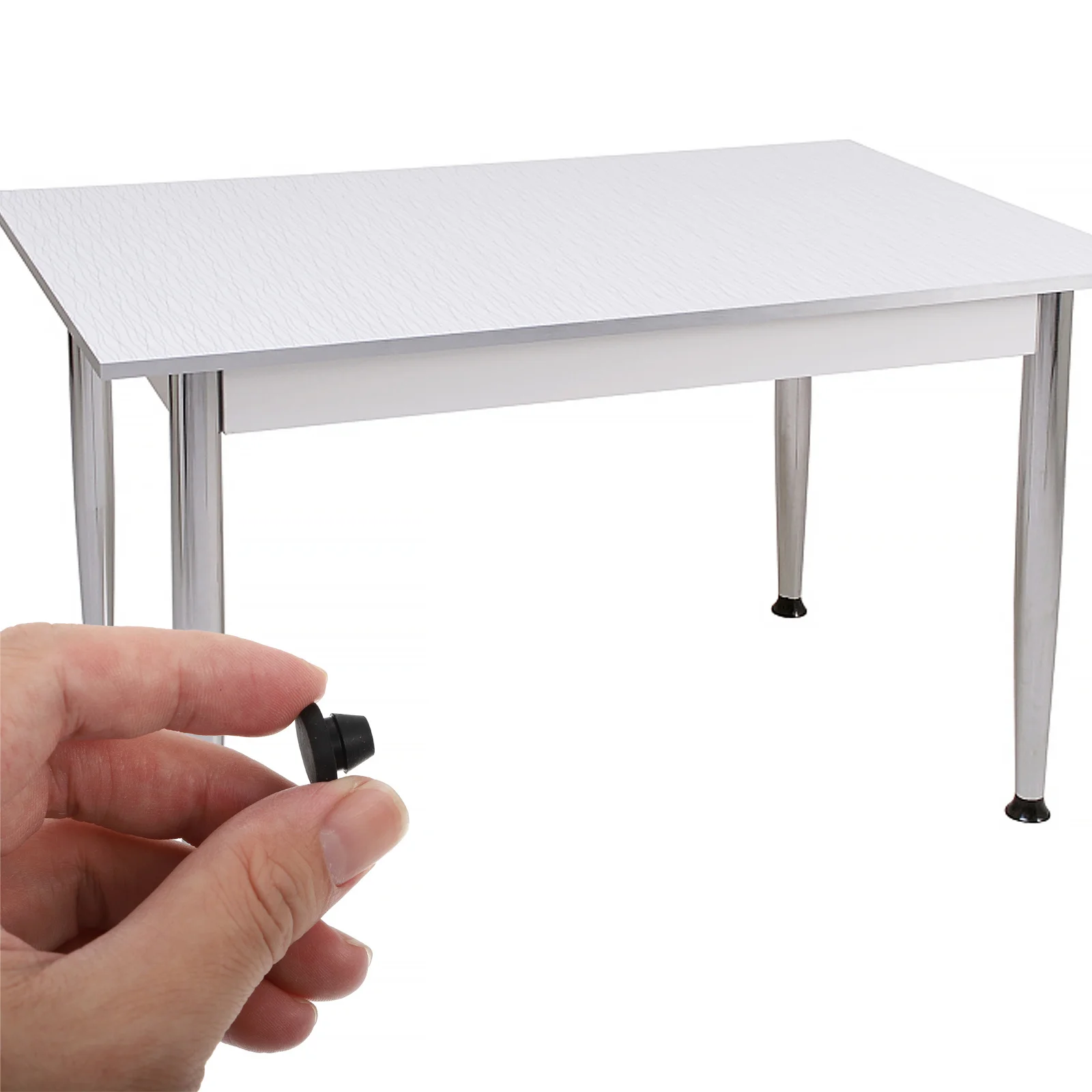 

50Pcs Silicone Table Feet Mats Chair Feet Protectors Reduce Noise Anti-Skid Furniture Foot Covers Chair Leg Mat