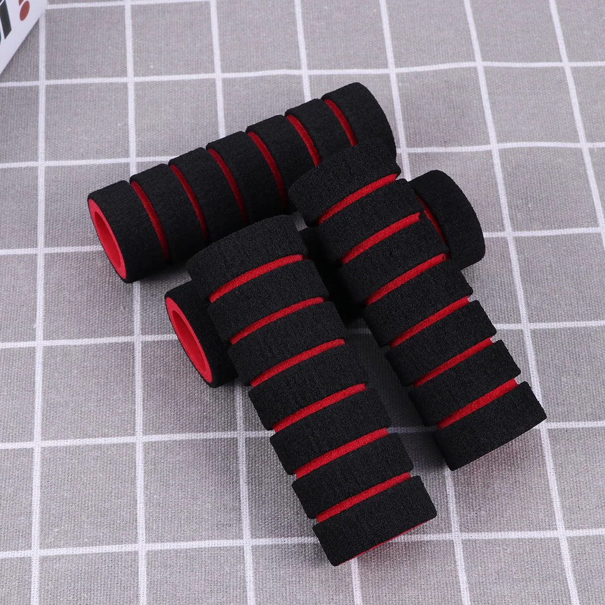 

2 Pair Scooter Mountain Bike Handlebars Motorcycle Grips Handles Sponge Non-slip Dead Speed