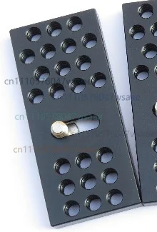 Multi‑Hole Cheese Plate With 1/4 Inch Thread Hole, Height‑Up DIY Custom Camera Rig Modification Photography Accessory