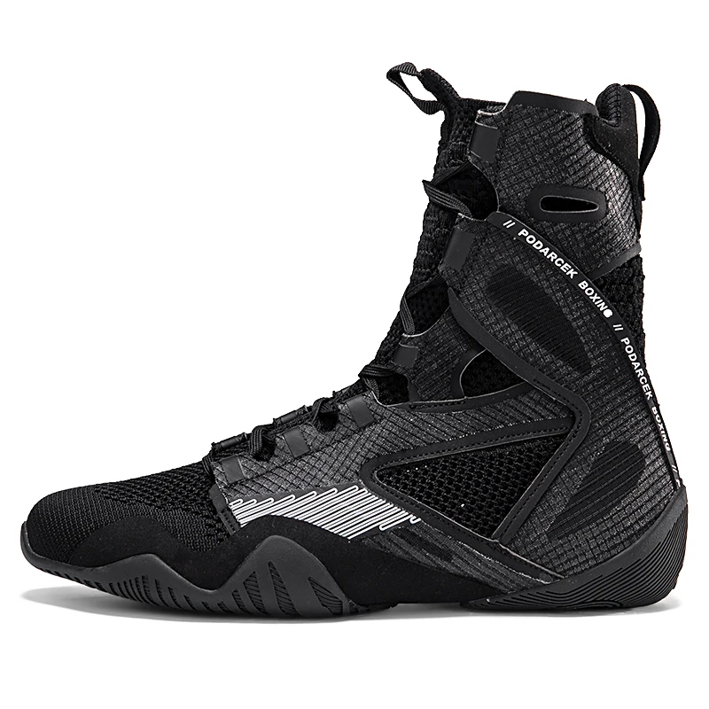 Men Boxing Shoes Professional Breathable Fighting Wrestling Shoes Equipment Non-Slip Brand Gym Training Top Quality Boxing Boots