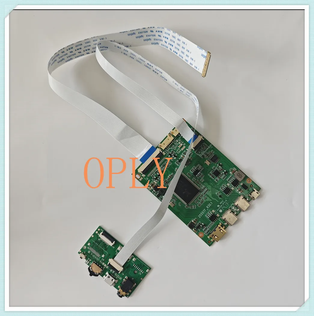 

Controllor board 2 TYPE C Mini HDMI-compatible Kit work for LM156LF2F01 LP156WFG 15.6" 1920x1080 EDP LED panel screen DIY