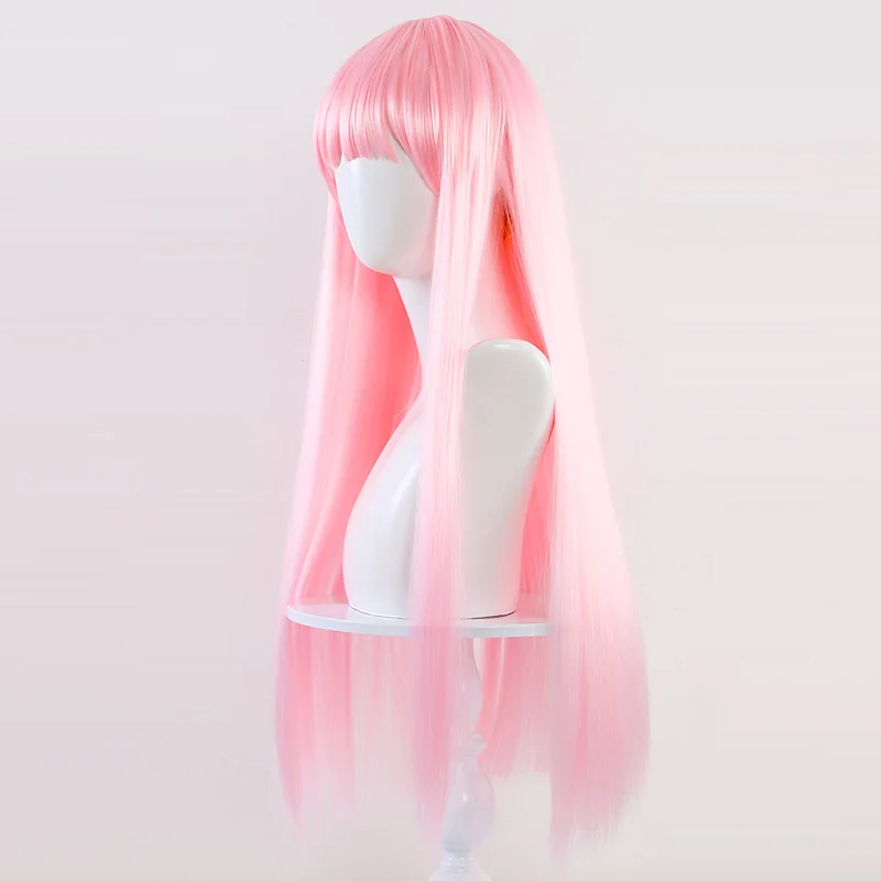 Halloween Party Heat Resistant Anime 02 Zero Two Cosplay Costume Wig