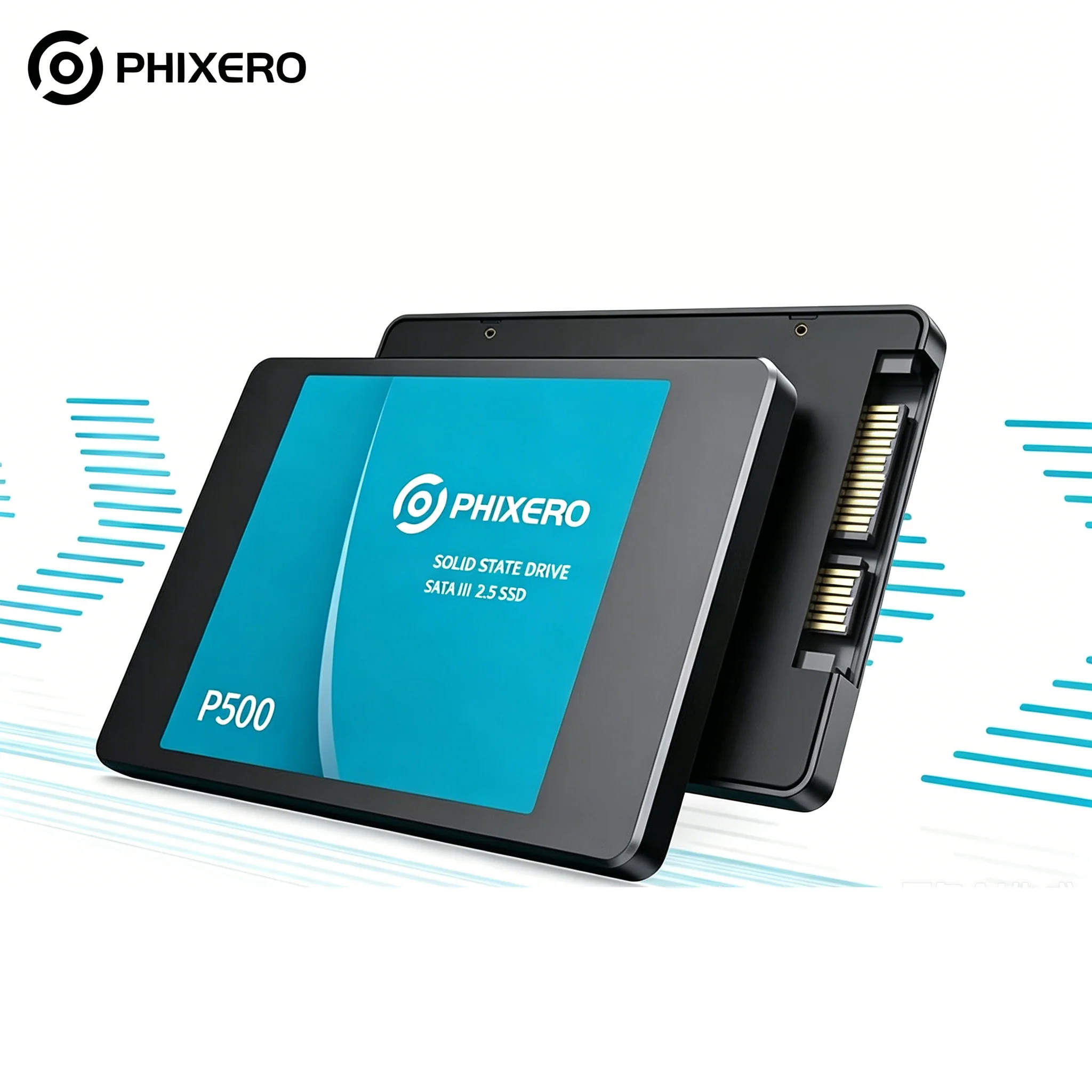 PHIXERO SSD HDD 2,5 disco duro SSD 1TB 2TB 512GB 128GB 256GB HD SATA 4TB disco de estado sólido disco duro interno para ordenador portátil