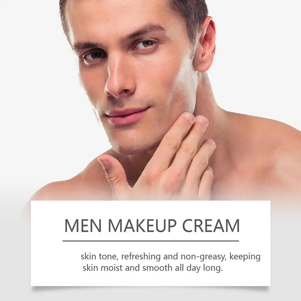 50g 1 pçs creme corretivo masculino para hidratante controle de óleo poros minimizando endurecimento masculino cuidados com a pele facial cosméticos d6m2