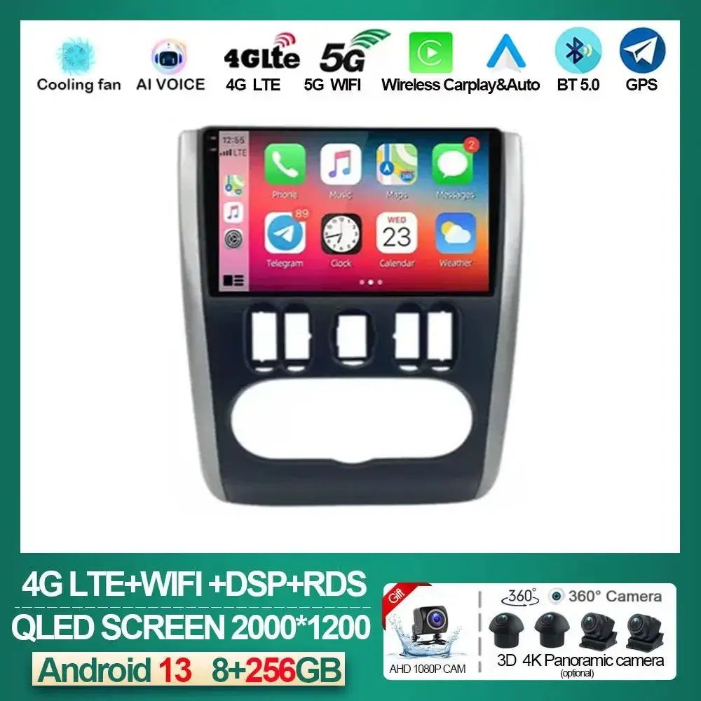 

Android 13 For Nissan Almera 3 G15 2012 - 2019 Car Radio Multimedia Video Player Navigation GPS Android No 2din 2 din dvd