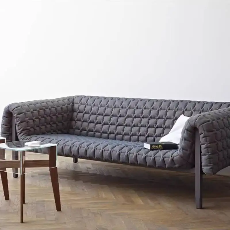Nordic Designer Living Room Sofas Flower Printed Apartments Living Room Sofas Lounges Lazy Divano Moderno Furniture For Home