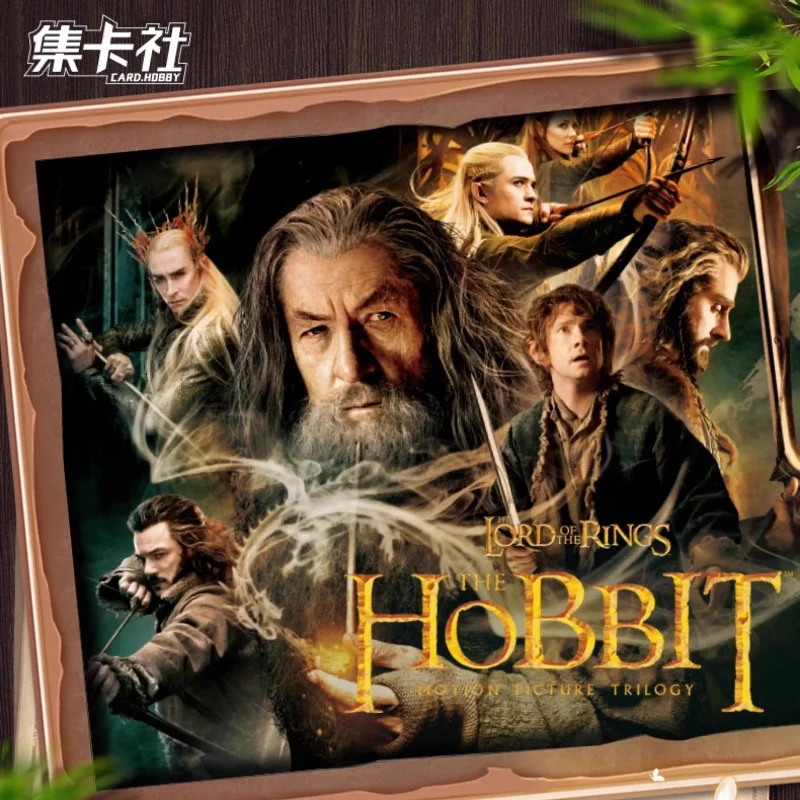 Carte collezionabili The Hobbit Trilogy con licenza ufficiale |   LOTR Gandalf Carte TCG da collezione Card. Fun Movie Merchandise Toy per i fan