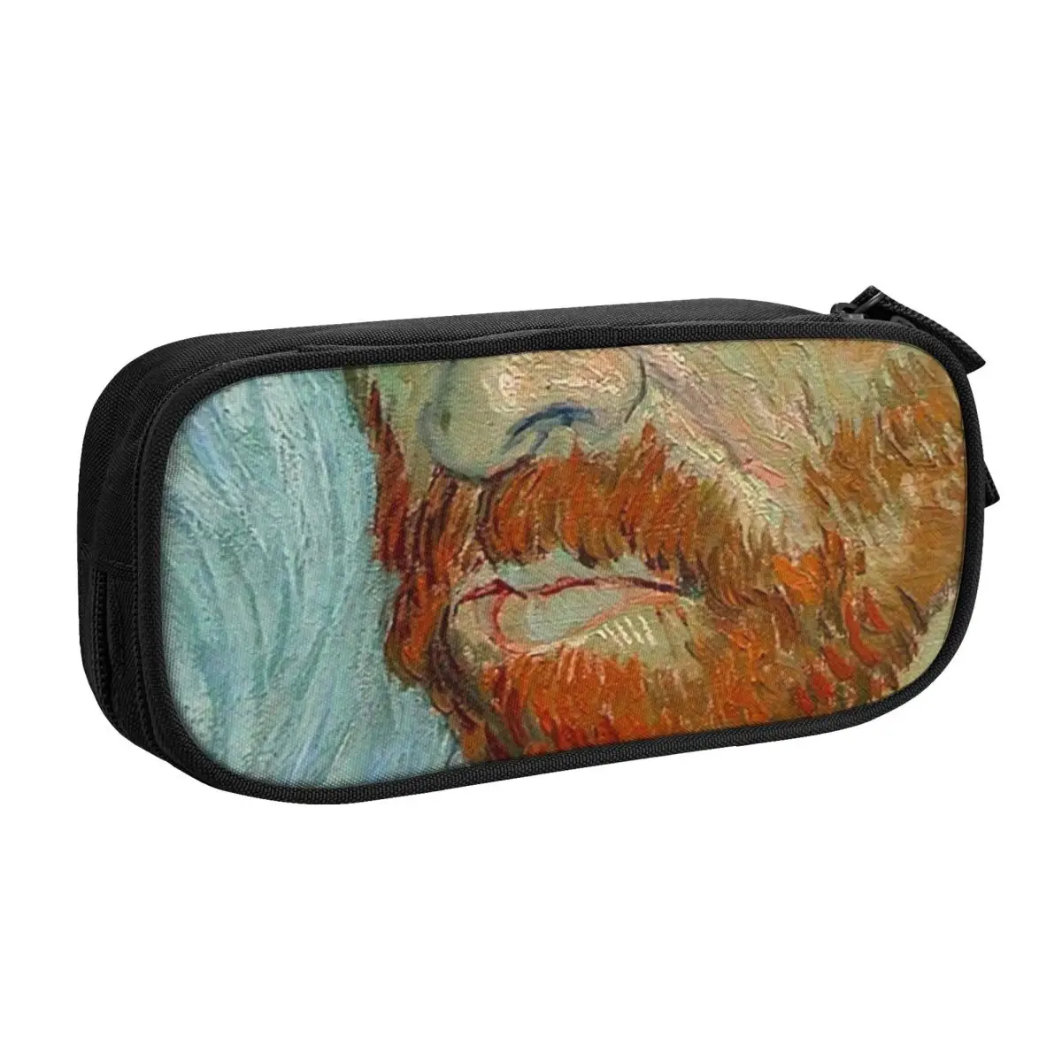 Custom Kawaii Vincent Van Gogh Pencil Cases for Girls Boys Art Painting Large Storage Pen Box Bag School Accessories
