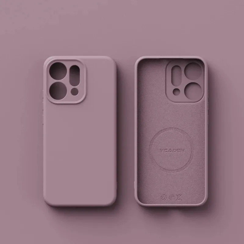 für Magsafe Flüssigsilikonhülle für OPPO Find X9 Pro, weiche Haut, glatt, rosa, magnetische kabellose Ladeabdeckung für OPPO Find X9 – Detail 11
