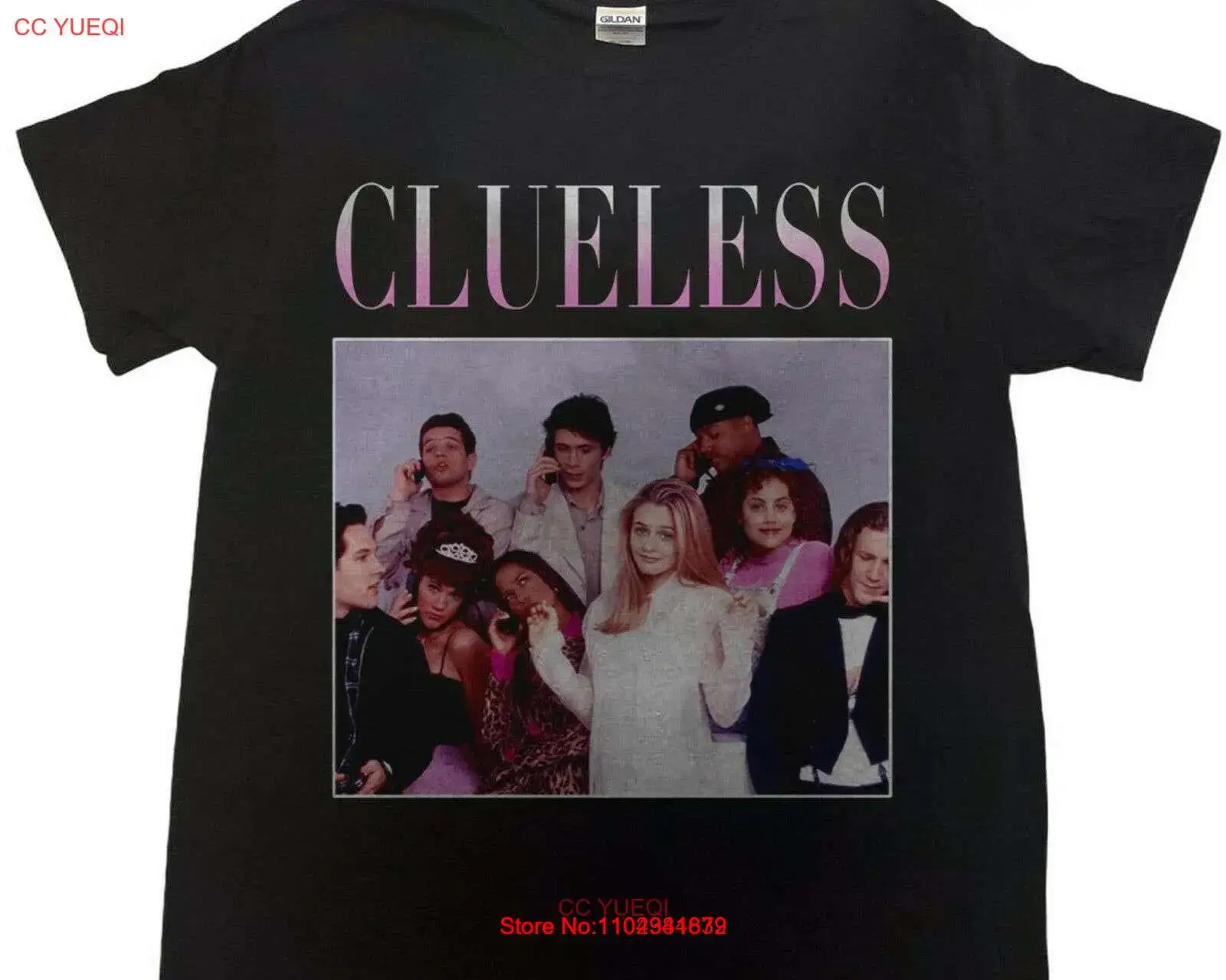 Clueless Movie Characters Vintage Unisex T Shirt