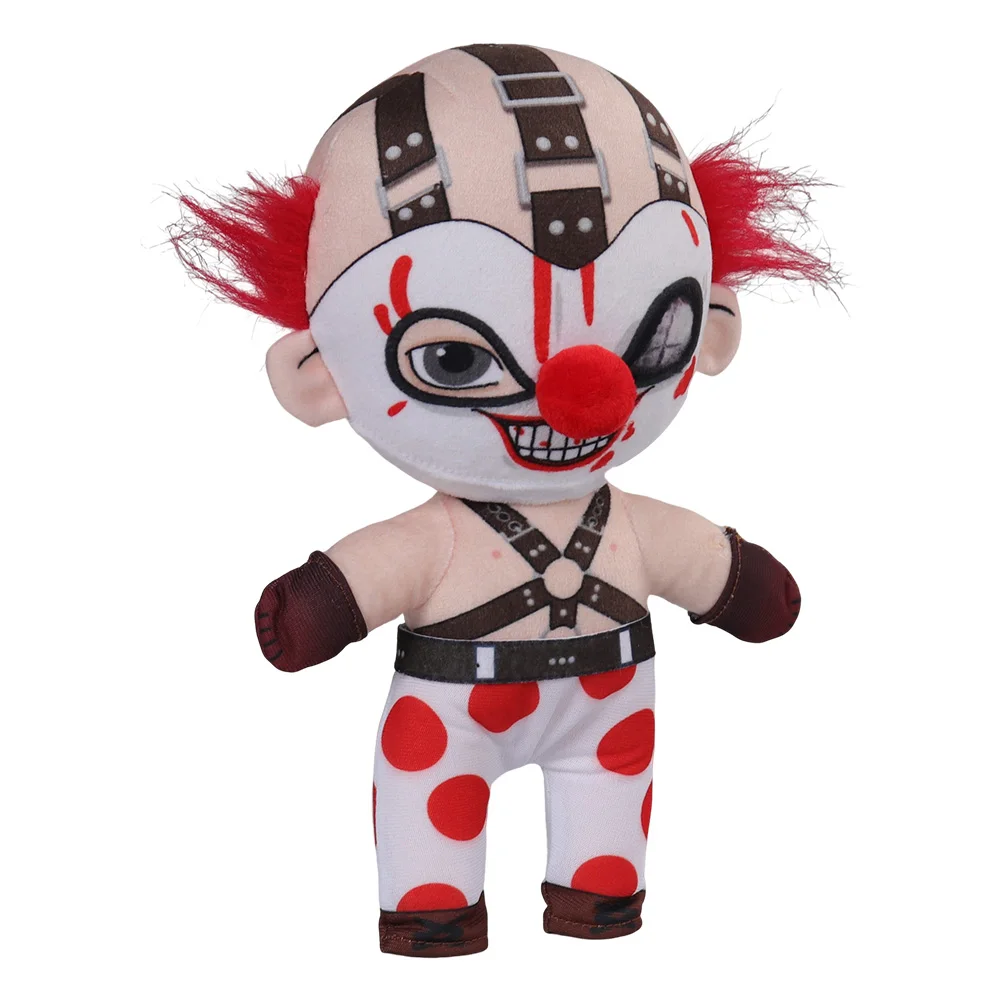 Twisted Metal Sweet Tooth Cosplay Plush Toys, Cartoon Soft Stuffed Dolls, Mascot Birthday Christmas Halloween Gifts