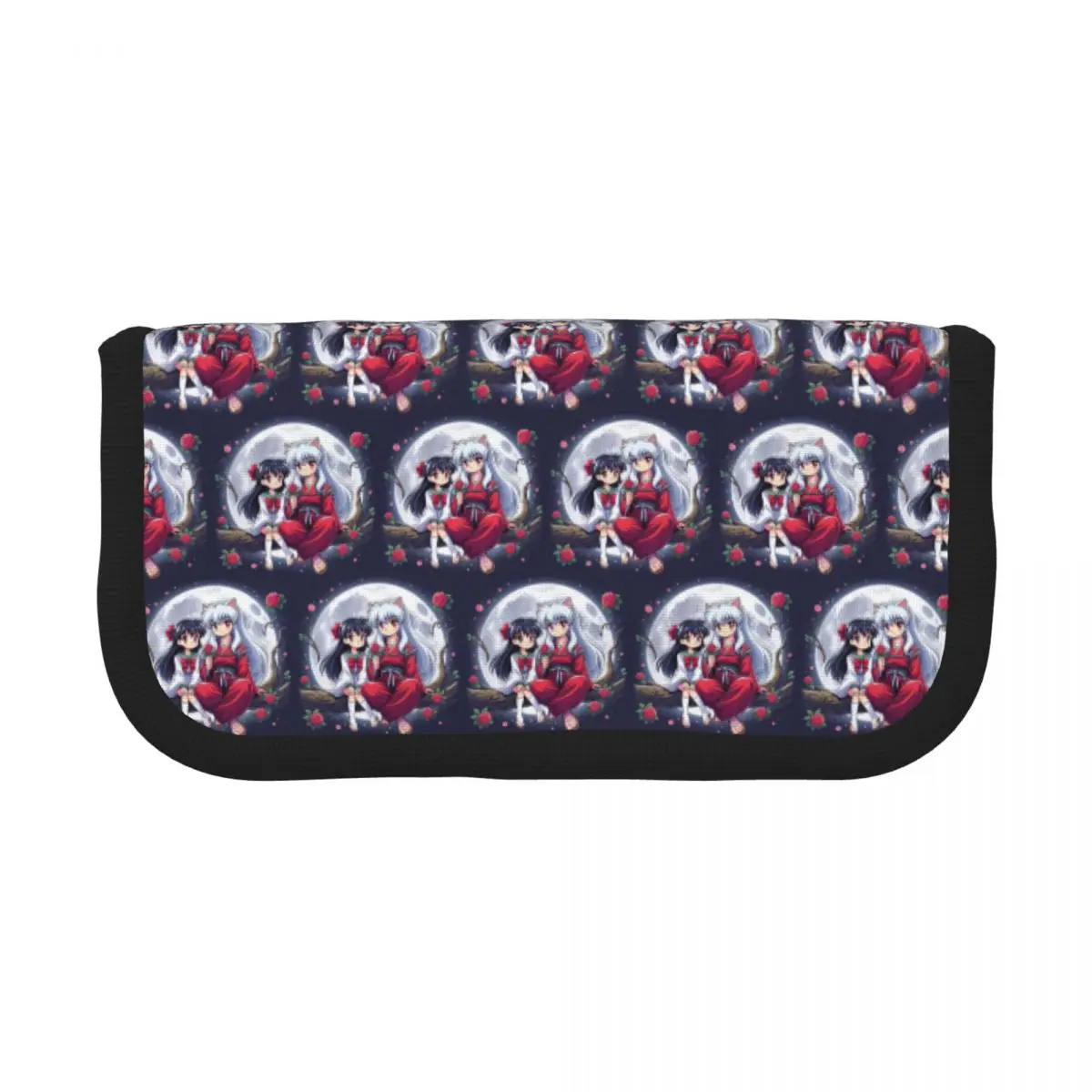 Estuches para lápices de manga Kimono Inuyasha Sesshomaru, caja para lápices escolares, bolsa para lápices de gran capacidad, bolsa para lápices, suministros de papelería