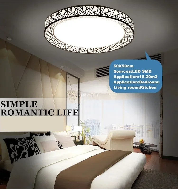 ELED السقف أضواء حديثة تركيبات LED سطح شنت مصباح السقف المنزل LED الإضاءة لغرفة المعيشة غرفة نوم lamvillage دي تيكو