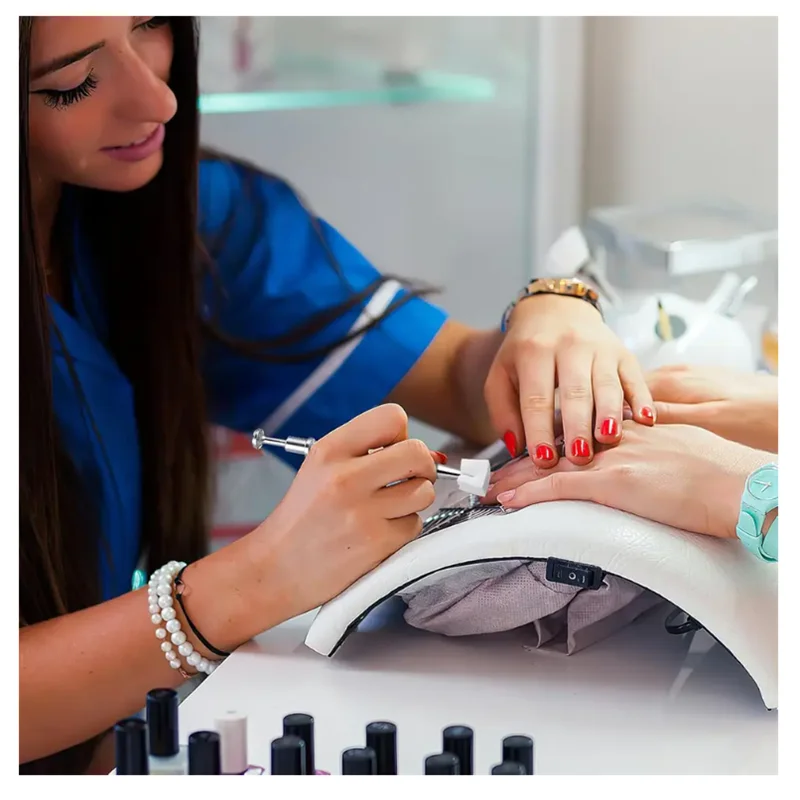 إسفنجات أظافر ناعمة لإسفنجات تزيين الأظافر أومبير مع قلم إمساك أظافر أومبير أدوات تزيين الأظافر ملحقات احترافية #6