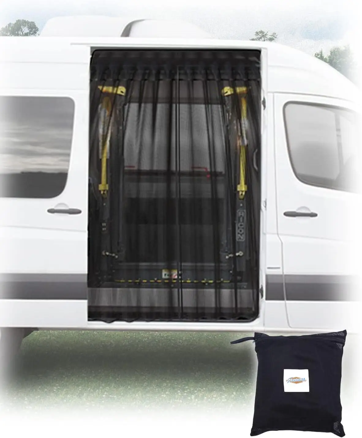 

Magnetic Sprinter Van Bug Screen for Mercedes-Benz Mid and High Roof Side Door