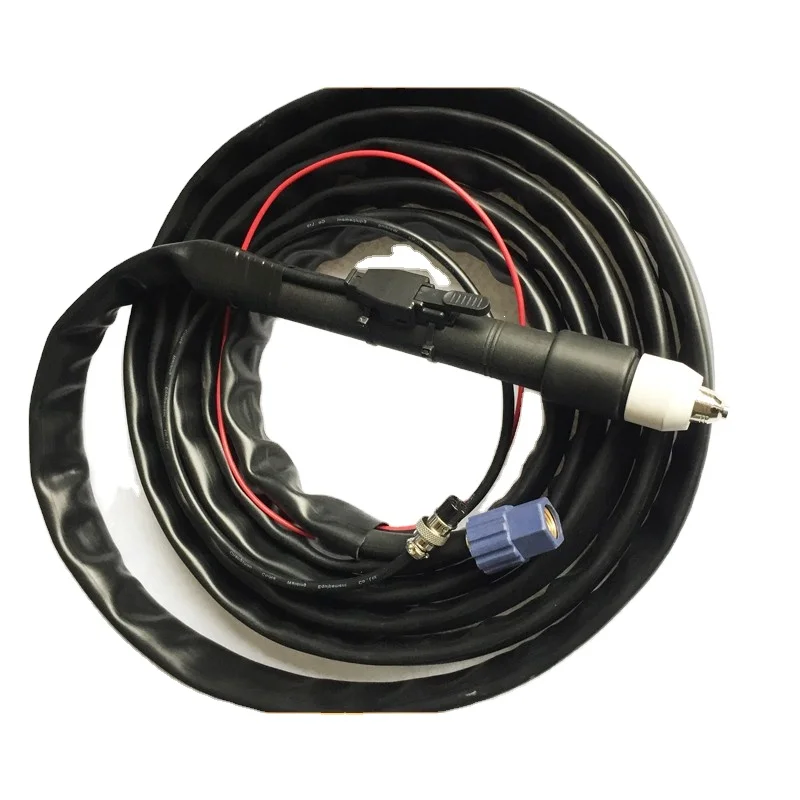 P80 Air Cooled Plasma Cutting Torch 5m Cable, 105a Straight Handle for Metal Fabrication