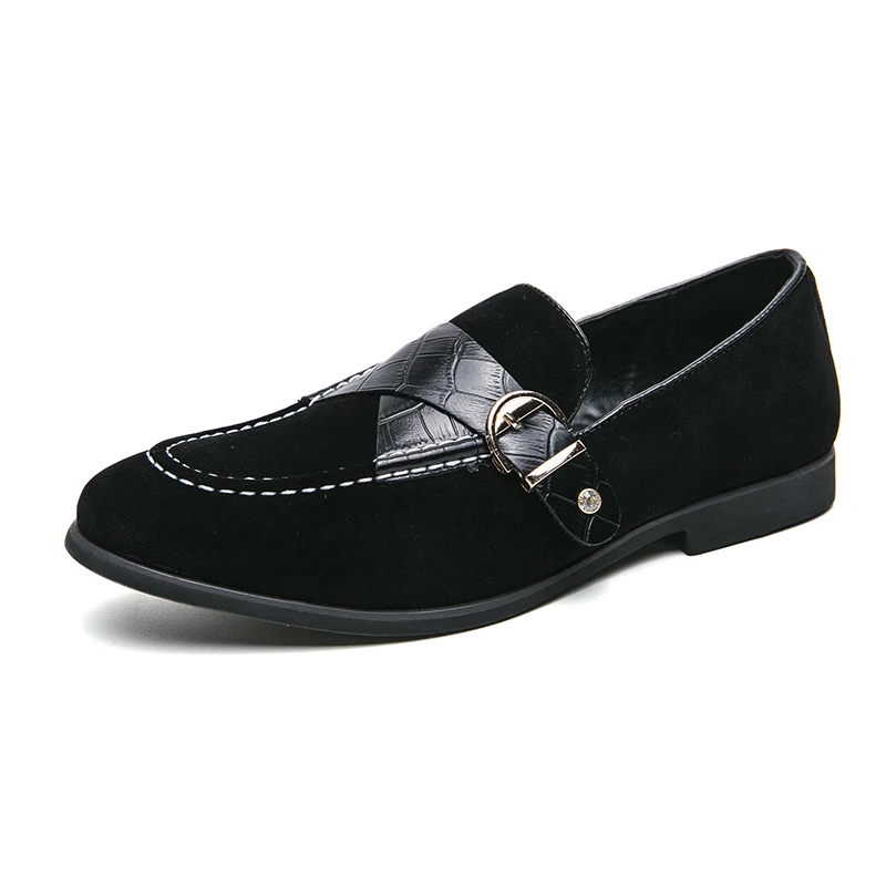 

Leather Loafer Shoes for Man High Quality Designer Casual Mens Shoes Fad Business Men Dress Shoes Wedding Shoe