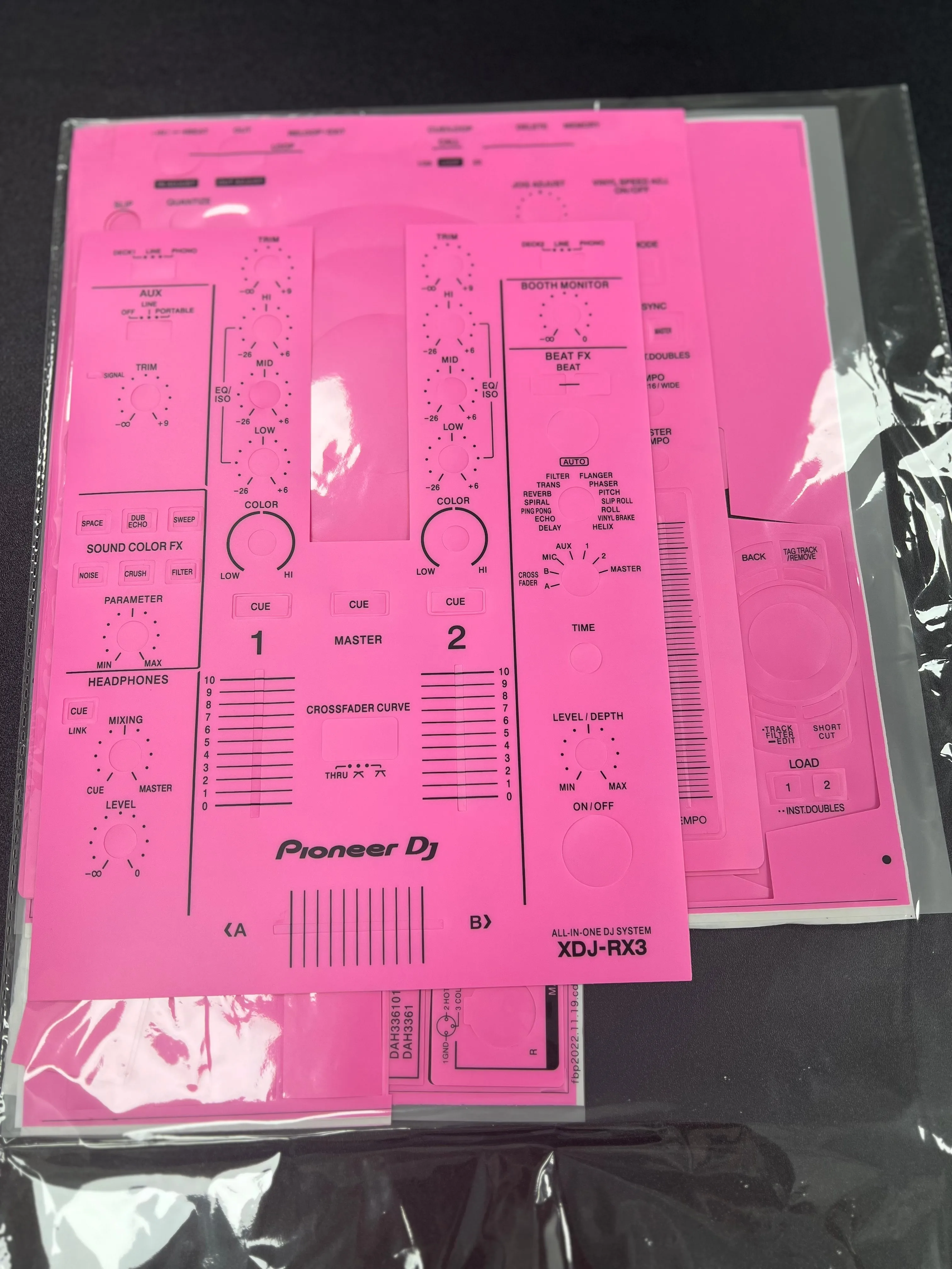 XDJ-RX3  skin suitable for Pioneer controllers（Film only, not machine）