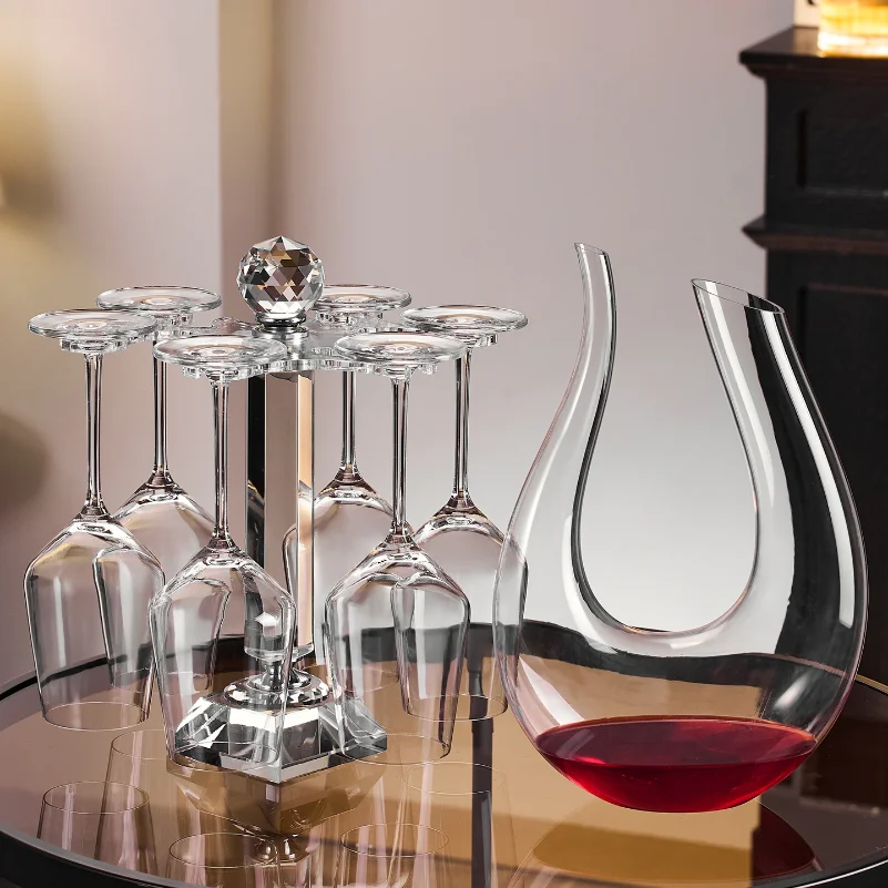 Transparent red wine glasssetw - Home Bar Set review and price