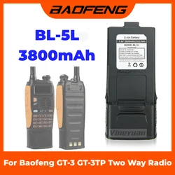 7.4V 3800mAh zamiennik urządzenie dwukierunkowej łączności radiowej dla Baofeng GT-3 GT-3TP GT3 GT3TP i GT-3 mark-ii III walkie-talkie bateria