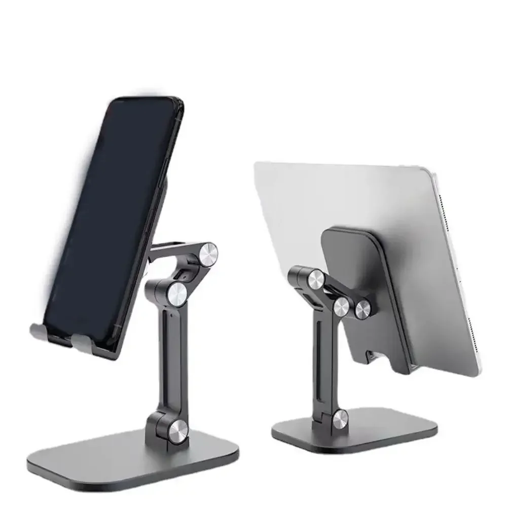 حامل هاتف محمول مكتبي لهاتف IPhone IPad Xiaomi قابل للتعديل وقابل للطي لسطح المكتب وحامل عالمي للهاتف الخلوي