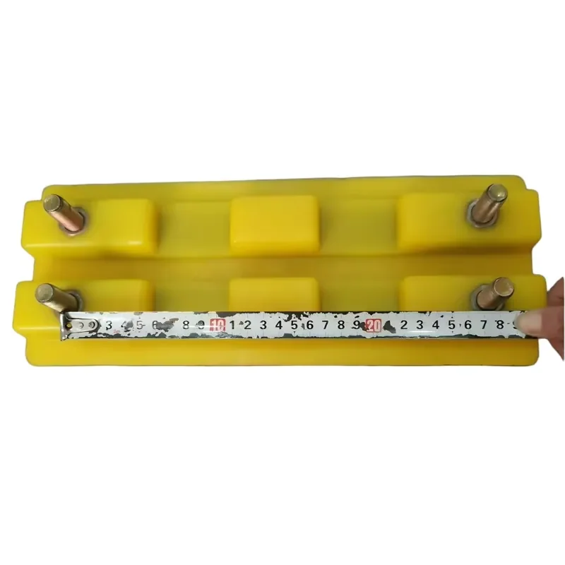

Polyurethane Track Pads 354*135-60 (Three Ribs M14 (Center Distance 275*60 (Roadtec RX-500))