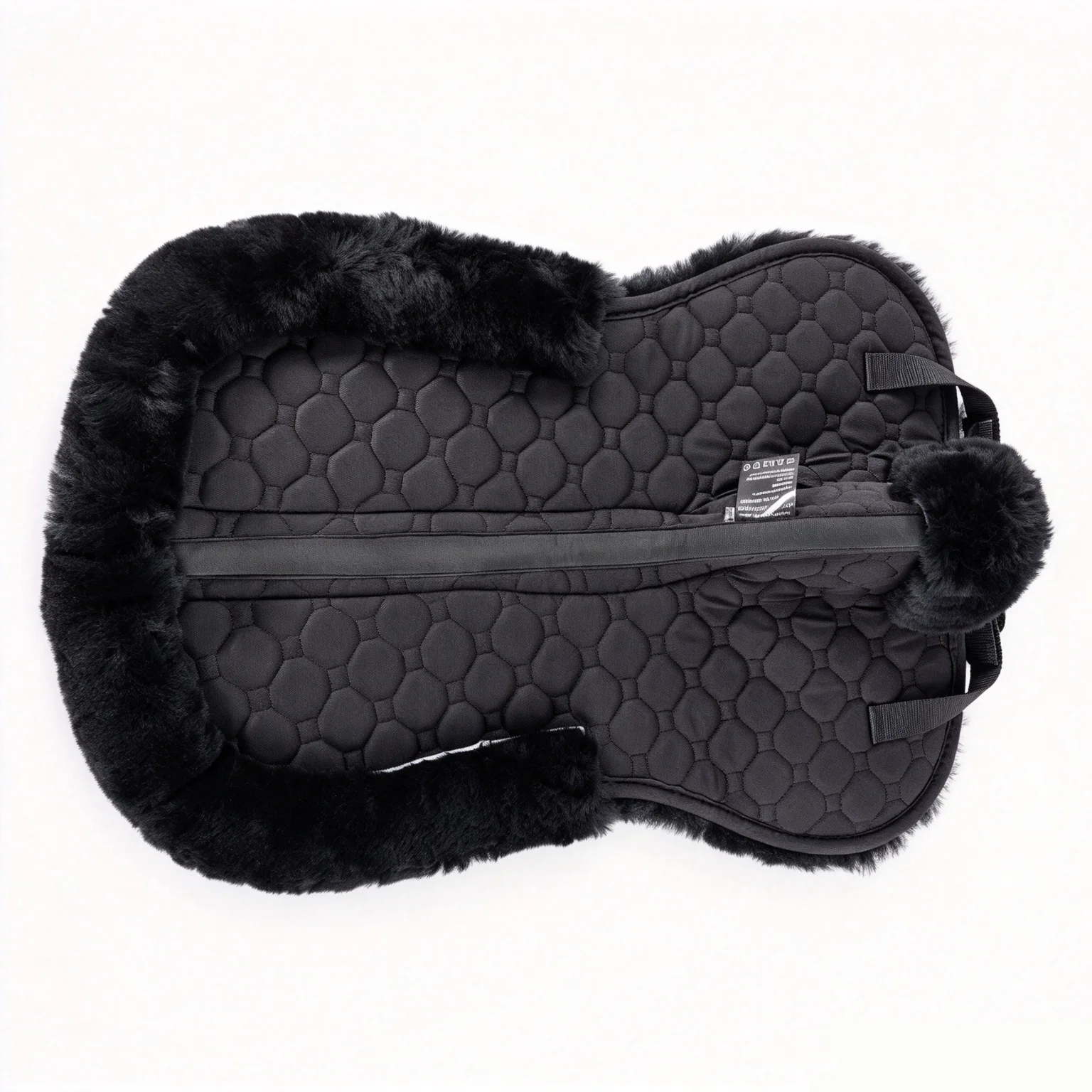 Custom Dressage Saddle Pad Eco‑friendly Polycotton Lining for Horse Riding Comfort & Durability