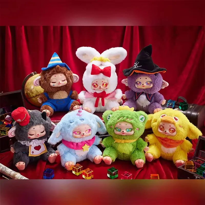 

Bbpote Little Monster Fairy Tale Journey Series Plush Blind Box Mystery Box Toys Cute Action Anime Figure Kawaii Model Gift