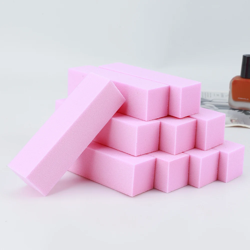 10PCS Nail Buffer Polishing Block Buffer for Polisher Manicure Buff Professional Sponge Nail File Milling Cutter for Manicure