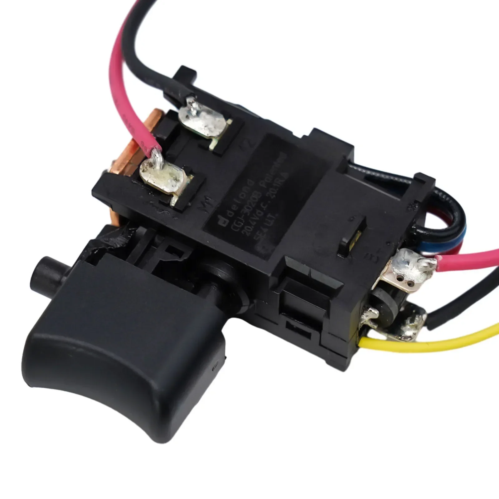 New Practical 1pc Switch Replacement Part DF347DWE DF457D 6388876 Driver Drill HP457D Switch Replacement Cordless Screw