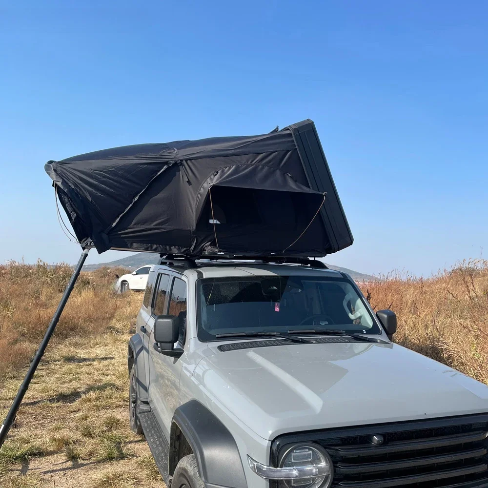 

Выдвижная палатка на крышу нового дизайна для внедорожника, автомобиля, алюминиевая, жесткая, на крышу, палатка по оптовой цене по низкой цене