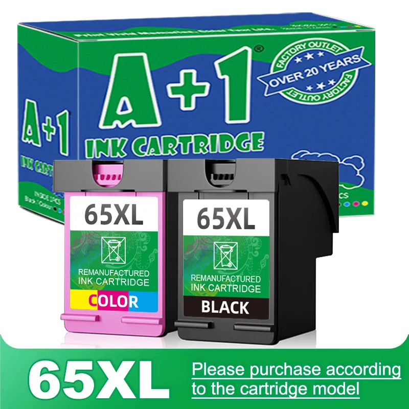 

For HP 65 65xl Refill Cartridge For HP Deskjet 2622 2640 2680 3755 3752 2655 2652 5052 5055 Inkjet Printer