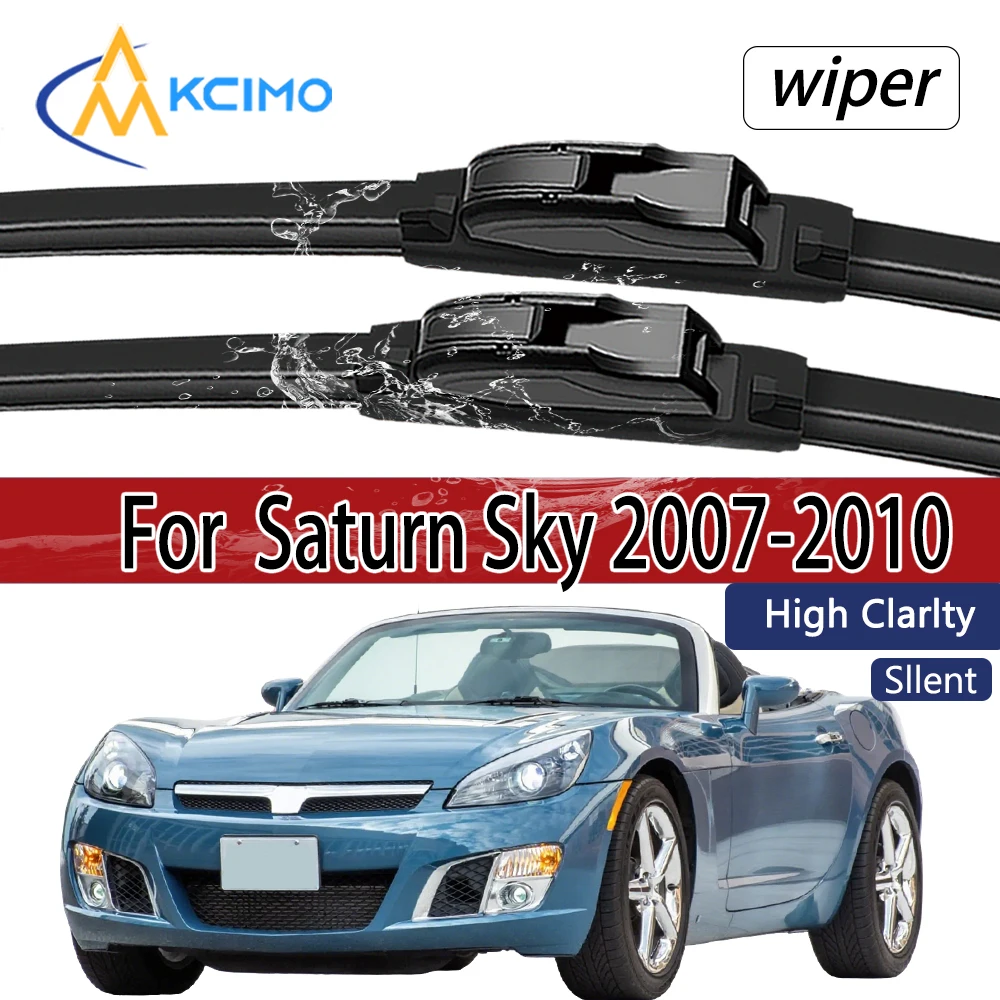 Para Saturn Sky 2007-2010 limpiaparabrisas delantero 2 uds accesorios de ventana de parabrisas