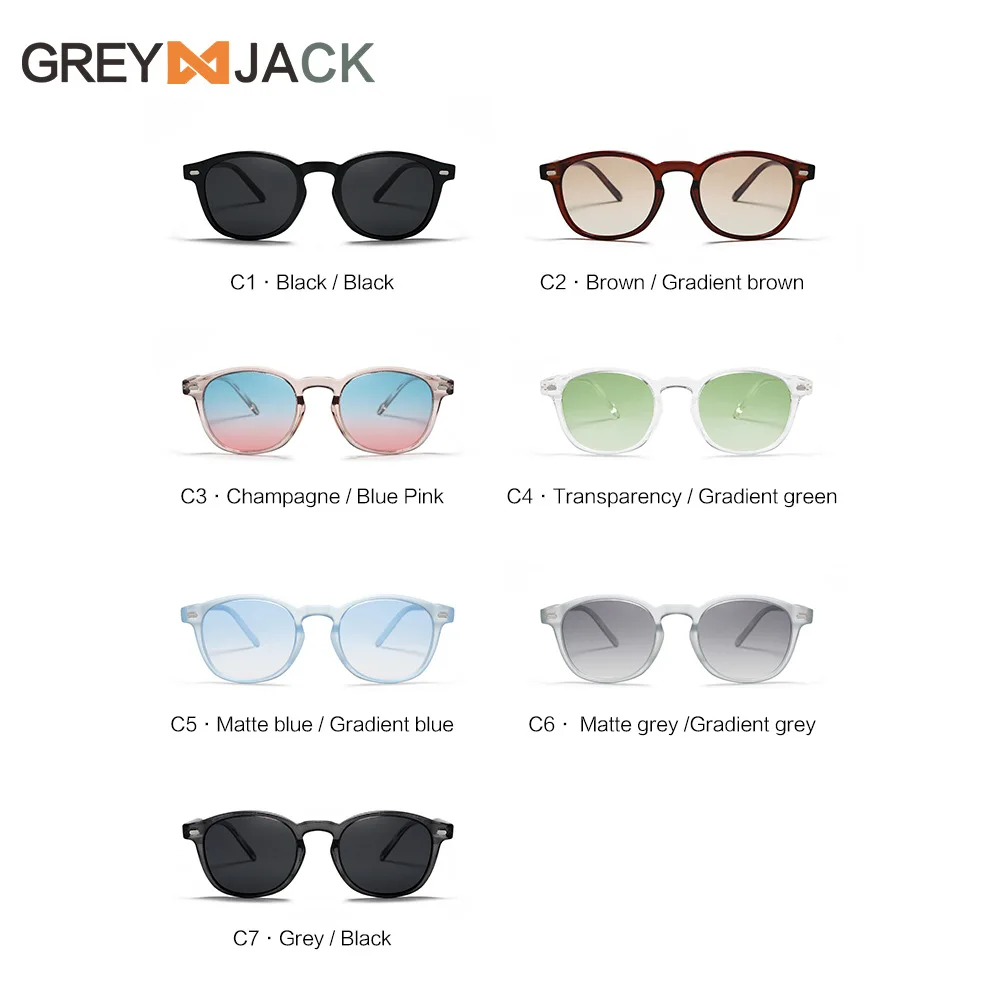 Nuovi occhiali da sole polarizzati europei e americani Ocean Film versione coreana occhiali da sole GM alla moda occhiali famosi TR90 da uomo