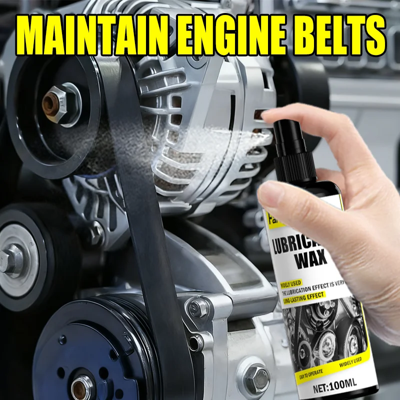 Farienne 100ml Engine Belt Anti-Slip Spray Friction Enhancer Noise Reducer Car Truck Belt Maintenance Spray for Engine