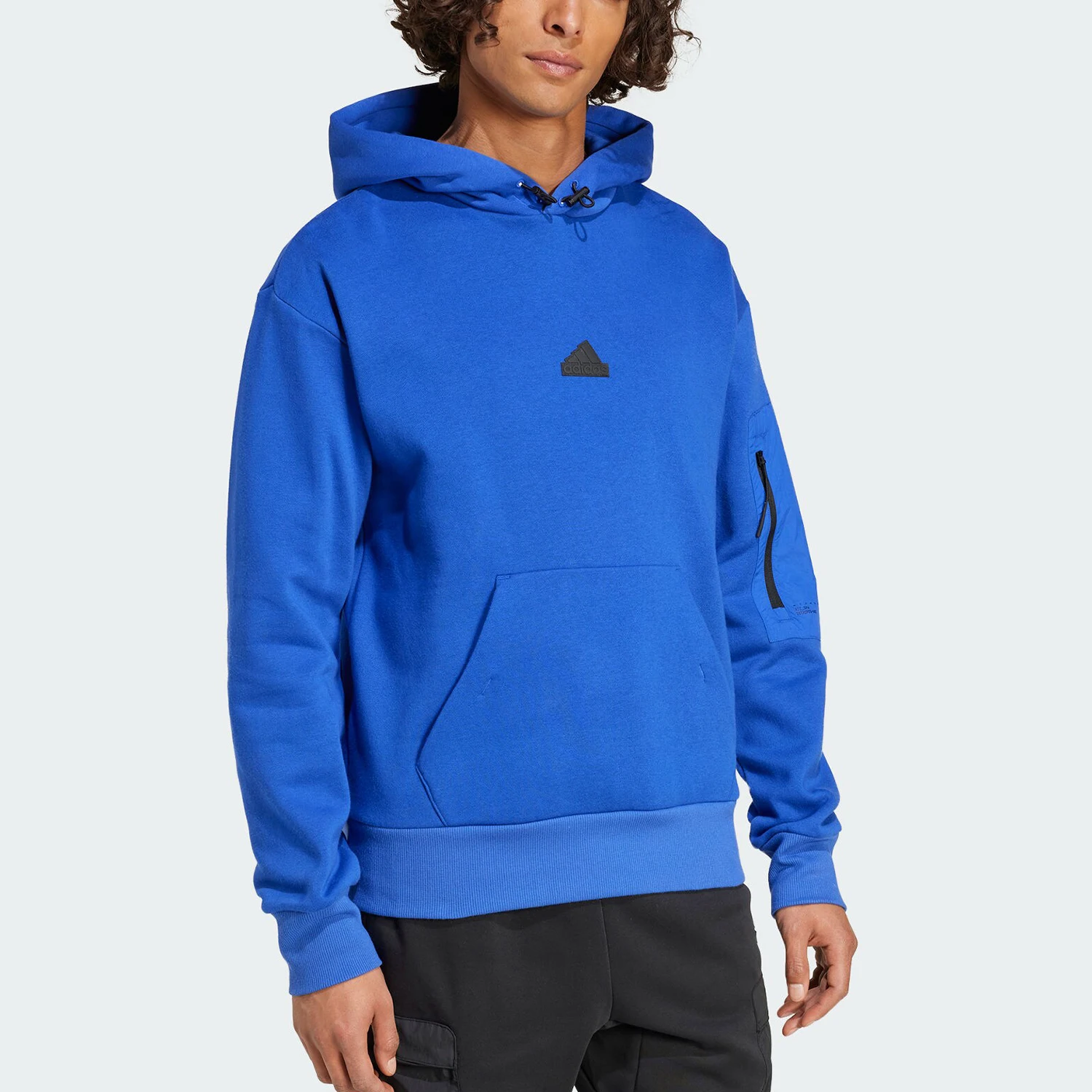 

Adidas genuine M CE FL HD men's plush sports hooded sweatshirt IY1519