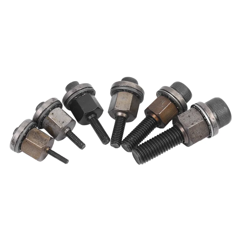ABUL-24 Pz Mano Rivetto Dado Testa Dadi Installazione Semplice Rivettatrice Manuale Rivnut Strumento Accessorio Per Dadi M3 M5 M6 M8 M10