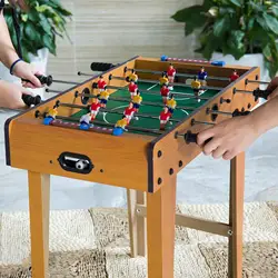 Foosball Table Toy, Funny Football Game, Tabletop Soccer Game Table Top Football Table