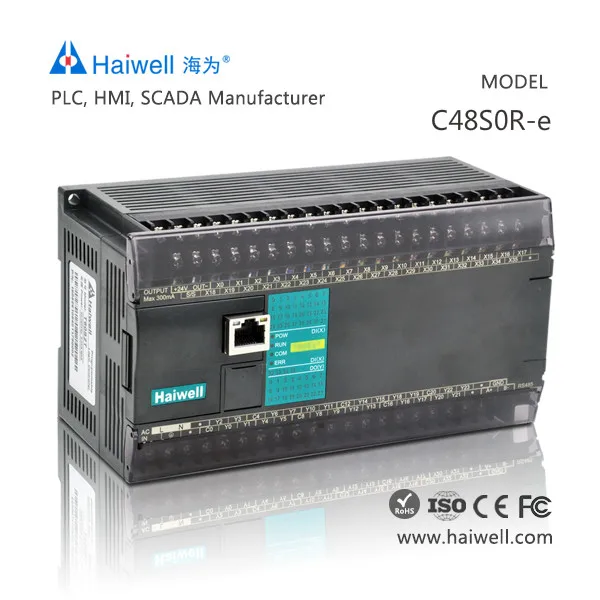 Universal C48S0R-e 48 نقطة من نظام التحكم المنزلي الذكي Plc Controller Plc لآلة الحقن #2