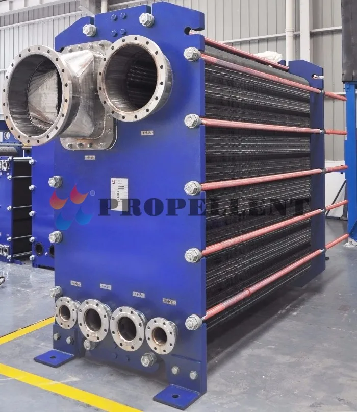 Easy Maintenance Compact Condenser Plate Heat Exchanger for Daily Chemical VOCs Recovery